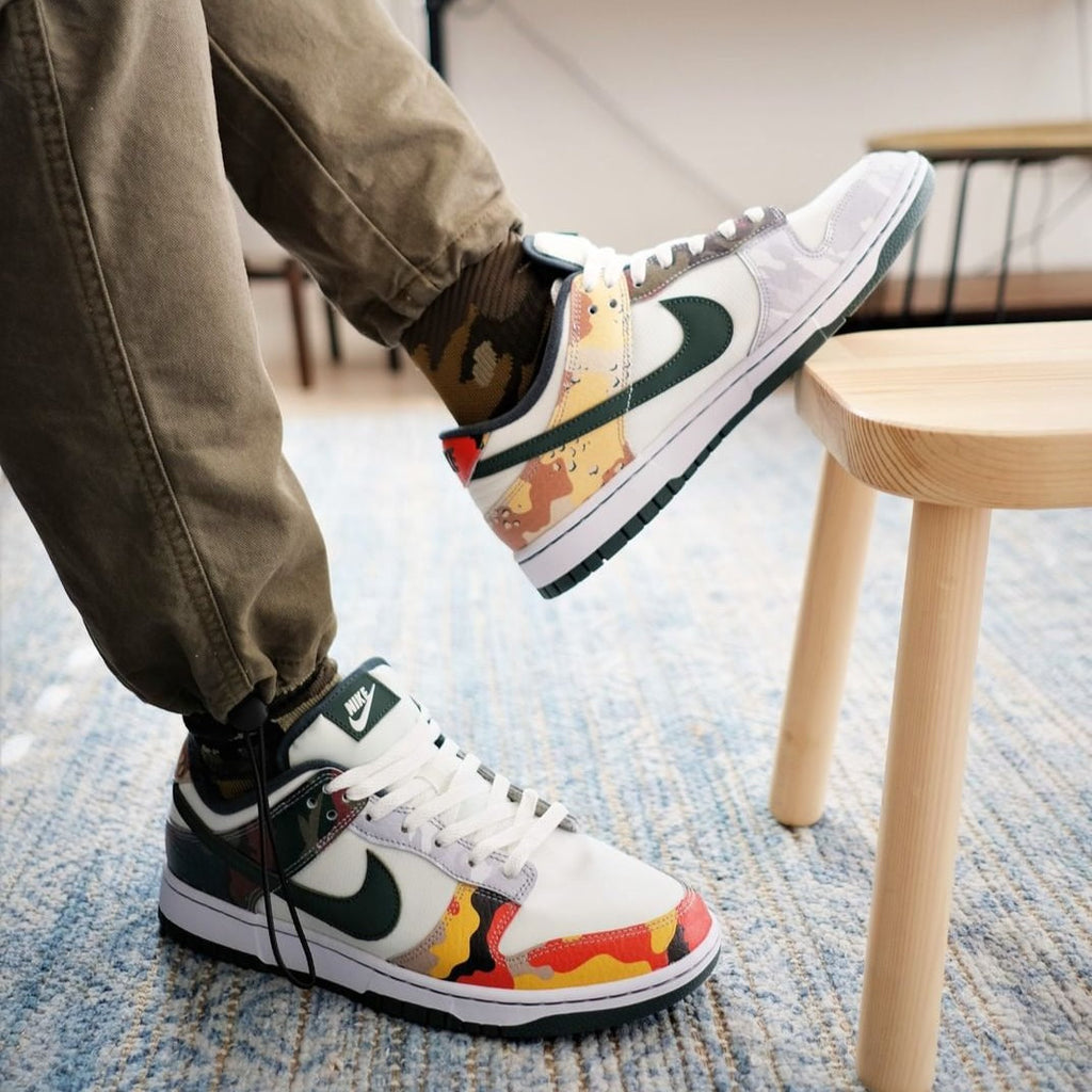 Nike Dunk Low 'Multi-Camo Sail'