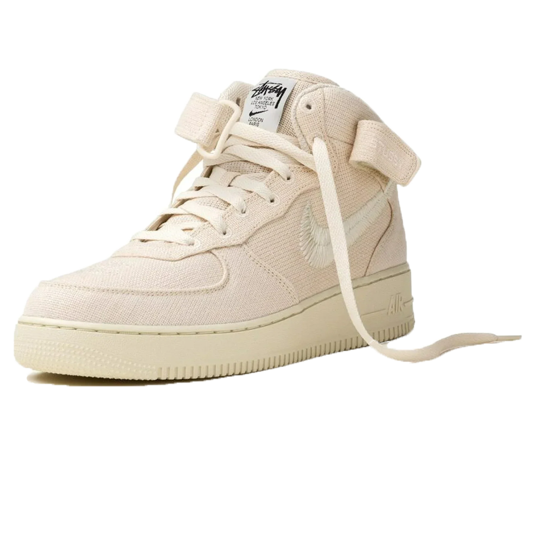 Nike x Stussy Air Force 1 Mid 'Fossil / Hemp'