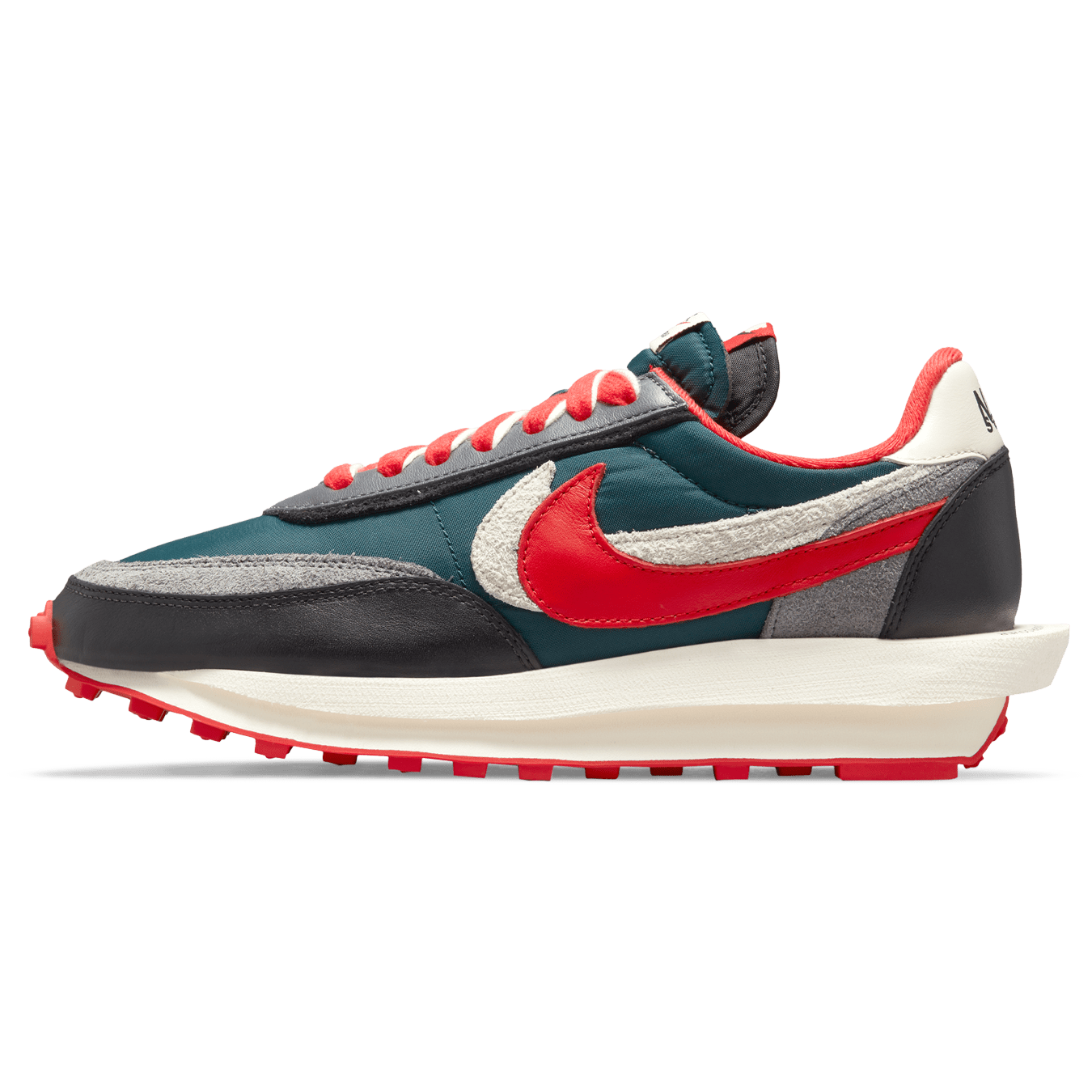 Nike LD Waffle x Sacai x Undercover 'Midnight Spruce University Red'